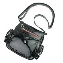 卡丹路单肩包 斜挎包 505067 501 黑色拉链款 时尚与实用的完美结合