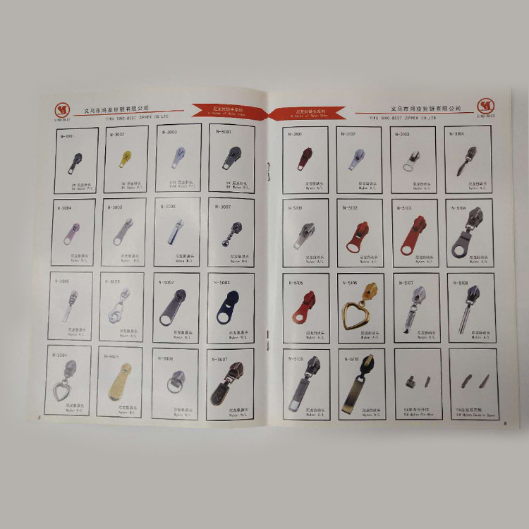 义乌工厂国际标准拉链色卡 满额赠送产品图册，助力精准选品与品质升级